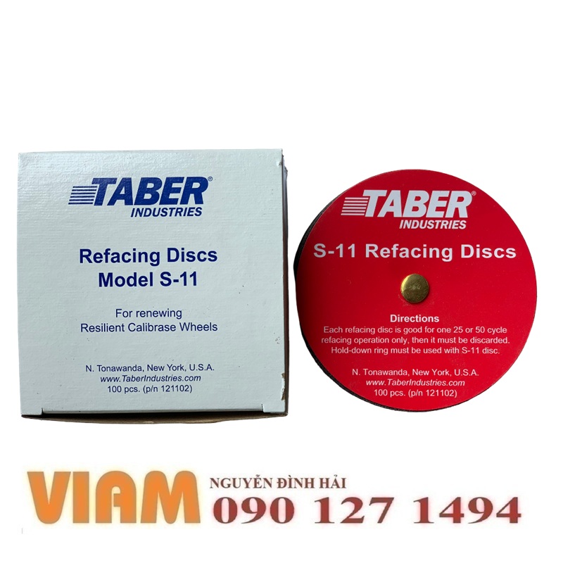 Giấy mài Taber S-33 – Giải pháp tối ưu cho thử nghiệm mài mòn chính xác