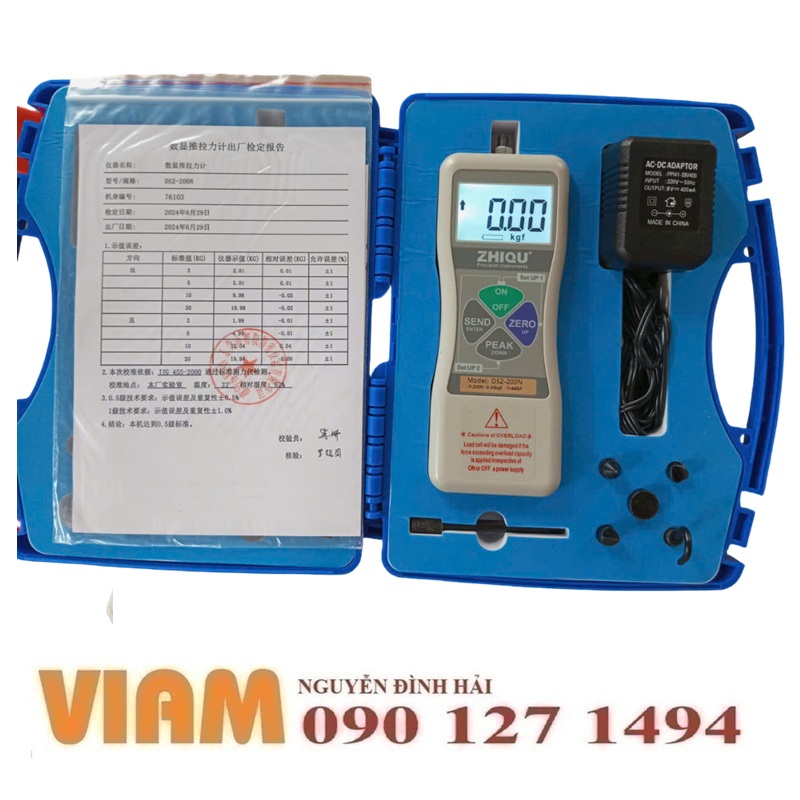 Máy đo lực kéo, đẩy, nén điện tử: Giải pháp “vàng” cho QC