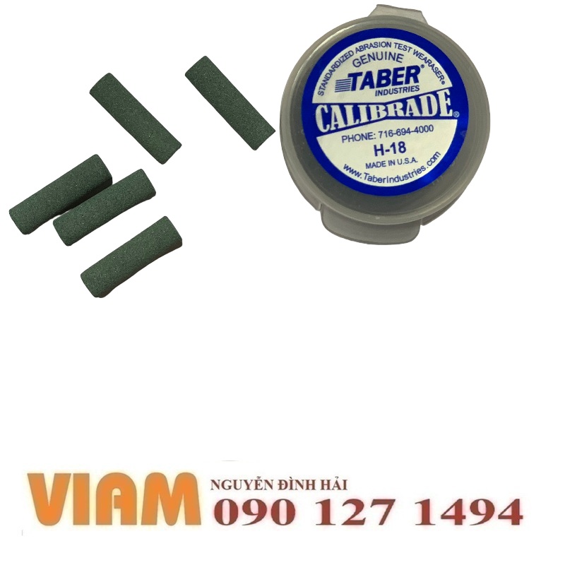 Thanh mài H-18 hãng Taber loại 5 thanh – Giải pháp kiểm tra độ bền mài mòn chuẩn quốc tế