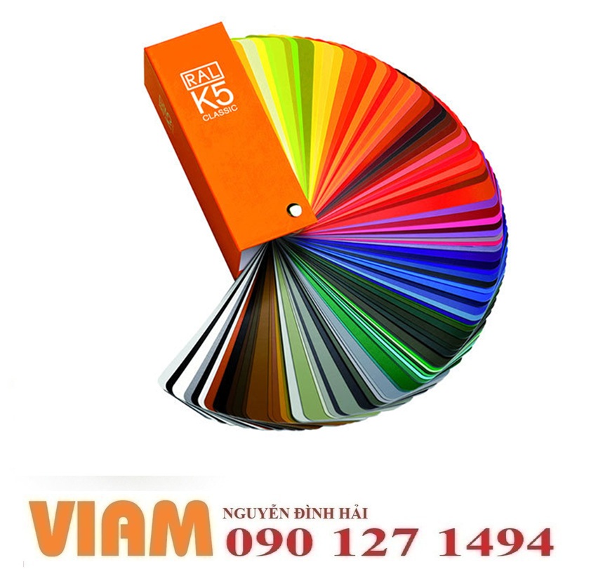 Quạt Màu RAL K5: Giải Pháp Chuẩn Màu Cho Ngành Sơn