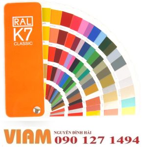 Quạt Màu RAL K7