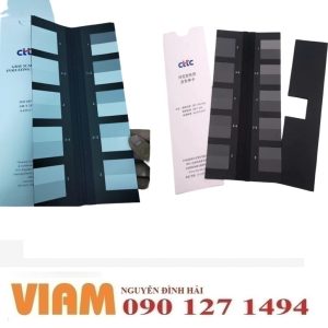 Thước xám đo độ bền màu ma sát   Grey Scale A02 và A03